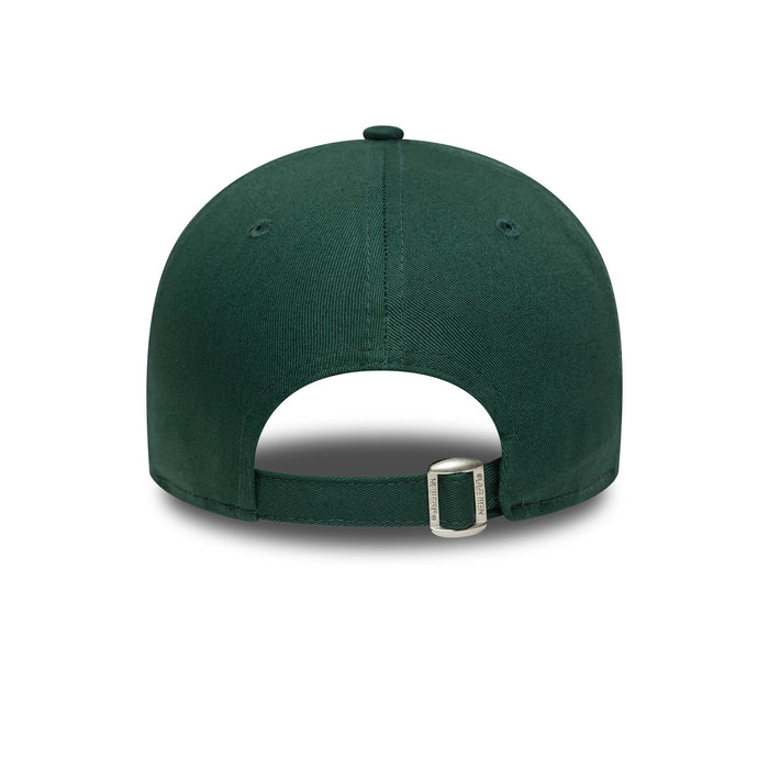 This is a LA Dodgers MLB Visor Script Dark Green 9FORTY Adjustable Cap 4