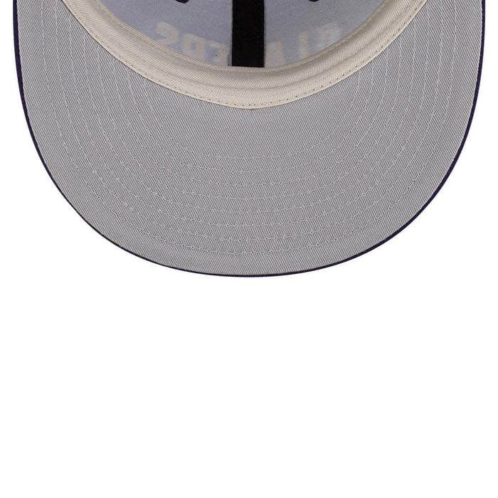 This is a LA Lakers FOG x NBA Dark Purple Retro Crown 9FIFTY Adjustable Cap 2