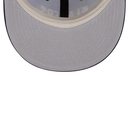 This is a LA Lakers FOG x NBA Dark Purple Retro Crown 9FIFTY Adjustable Cap 2