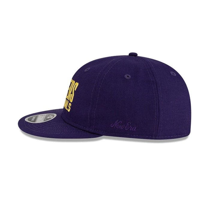 This is a LA Lakers FOG x NBA Dark Purple Retro Crown 9FIFTY Adjustable Cap 5