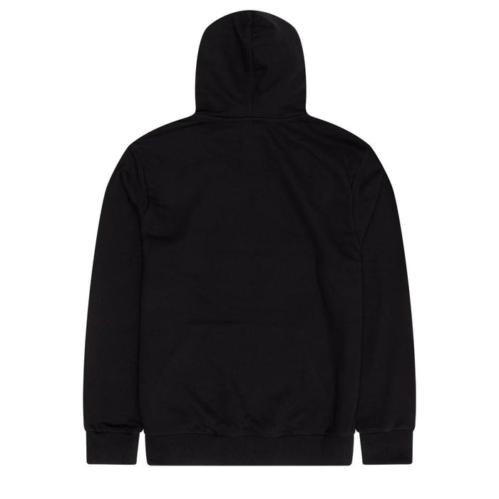 The Male model is wearing LA Lakers NBA Wordmark Black Pullover Hoodie 2