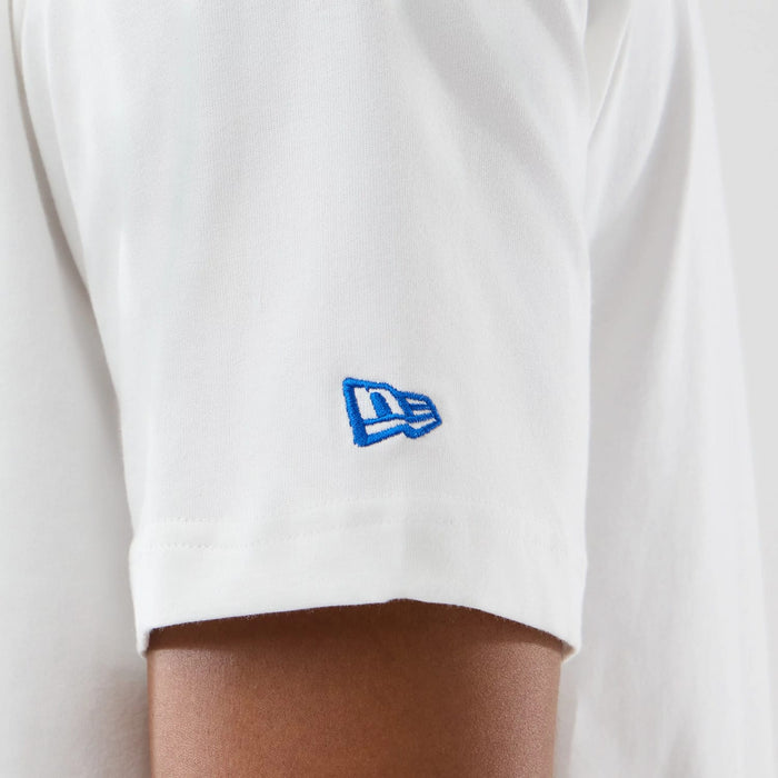 The model is wearing this Space Jam 2 X NBA LA Lakers T-Shirt in white. 4