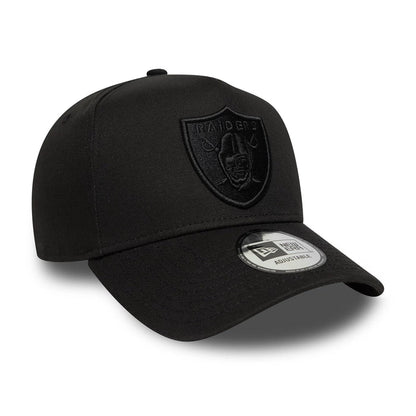 This is a Las Vegas Raiders NFL Essential Black 9FORTY E-Frame Adjustable Cap 3