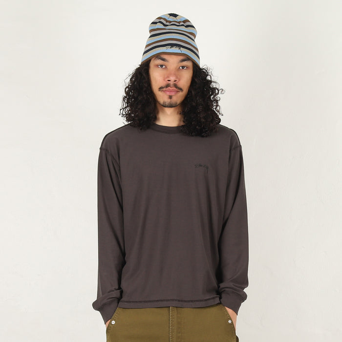 Lazy LS Tee - Vintage Black