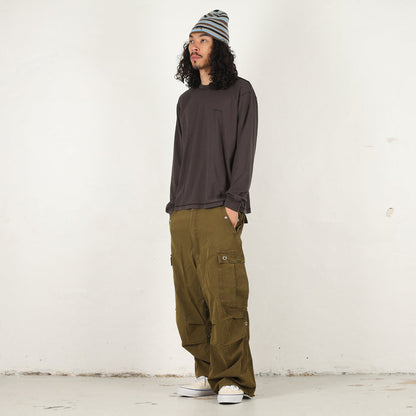 Lazy LS Tee - Vintage Black