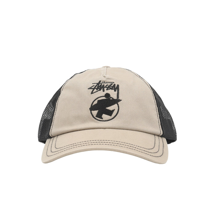 LP Beach Roots Trucker Cap - Tan