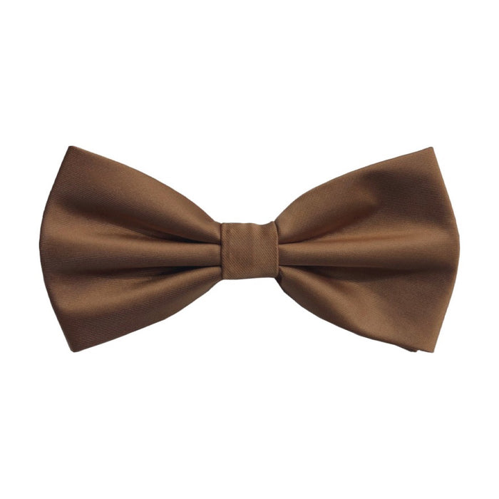 Medium Brown Pre-tied Bowtie - KCT Menswear