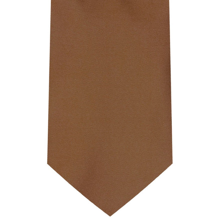Medium Brown Classic 3.25 inch Tie - KCT Menswear