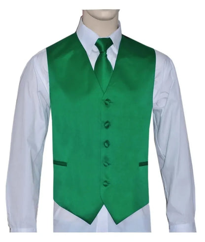 Men's Vest & Tie Set – Greens-Cool | KCT Menswear