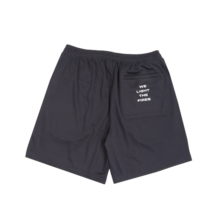 Mesh Short - Cave Blue