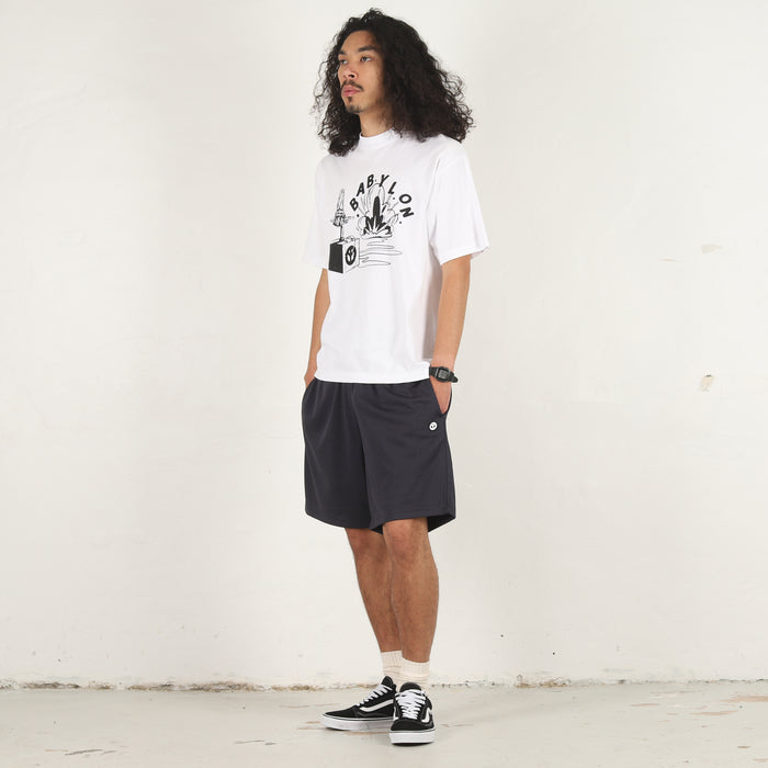 Mesh Short - Cave Blue