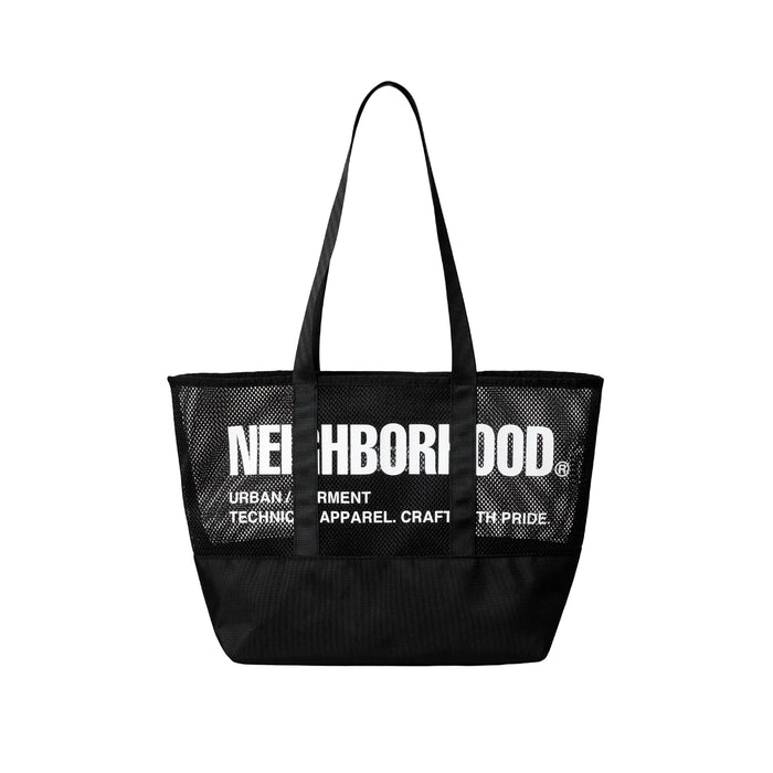 Mesh Tote Bag - Black