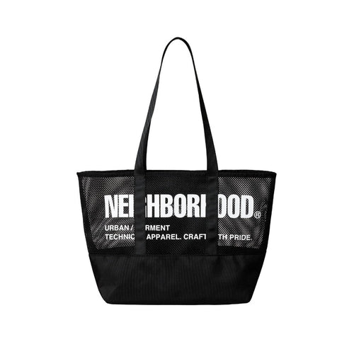 Mesh Tote Bag - Black