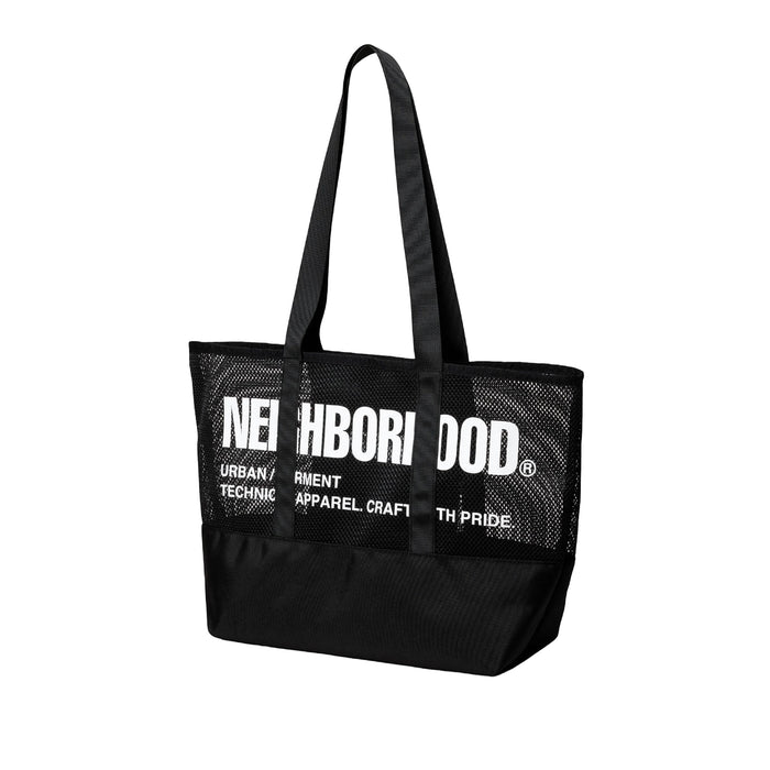 Mesh Tote Bag - Black