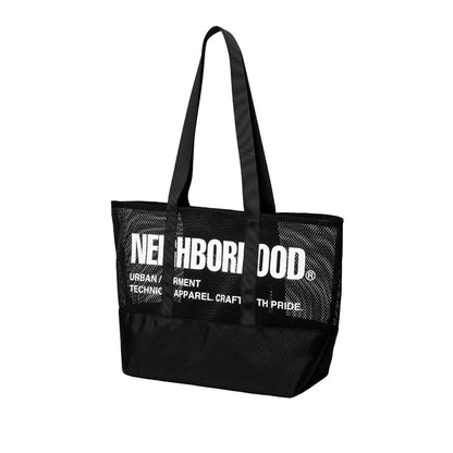 Mesh Tote Bag - Black