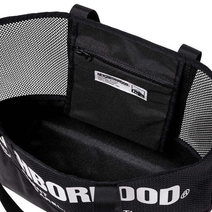 Mesh Tote Bag - Black