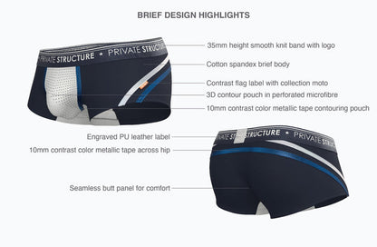 Militia Limited Edition Men's Navy Low Waist Trunk - | Private Structure - | MAD Lifestyle