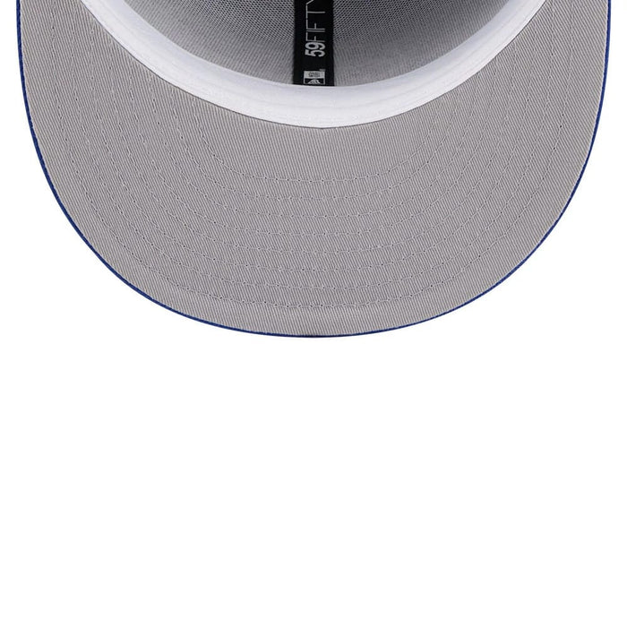 Pictured is this NBA Hardwood Classic Minnesota Timberwolves 59FIFTY Fitted cap in blue. 2