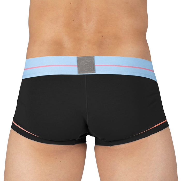 MO-LITE Patrols Trunk Underwear - Wizard Black & Placid Blue - | Private Structure - | MAD Lifestyle