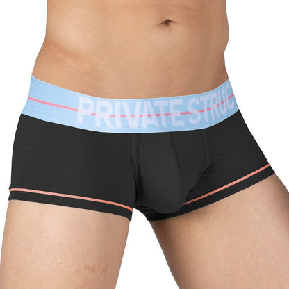 MO-LITE Patrols Trunk Underwear - Wizard Black & Placid Blue - | Private Structure - | MAD Lifestyle