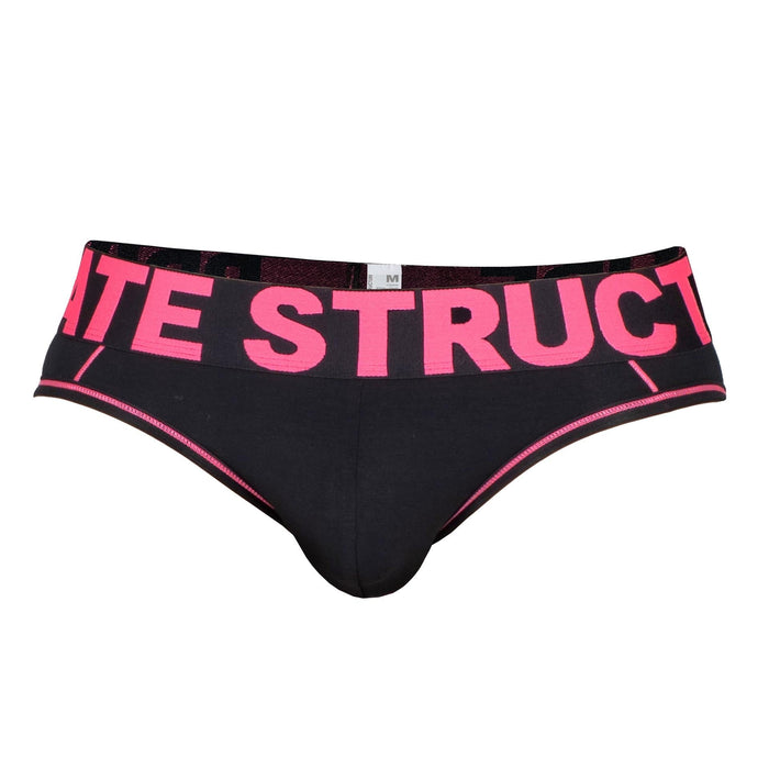 Modality Mini Brief Underwear - Black & Magenta - | Private Structure - | MAD Lifestyle