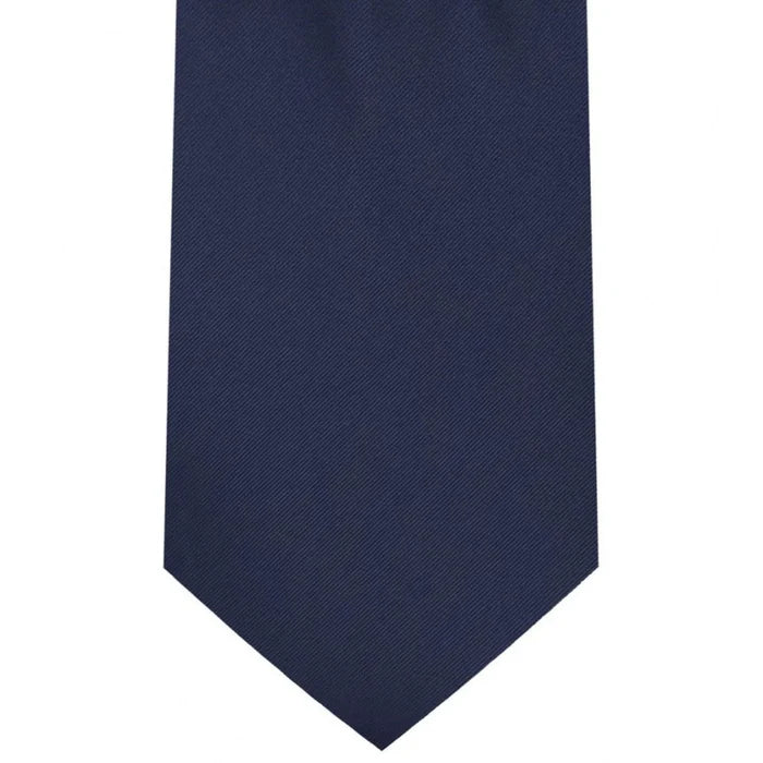 Navy Blue Classic 3.25 inch Tie - KCT Menswear