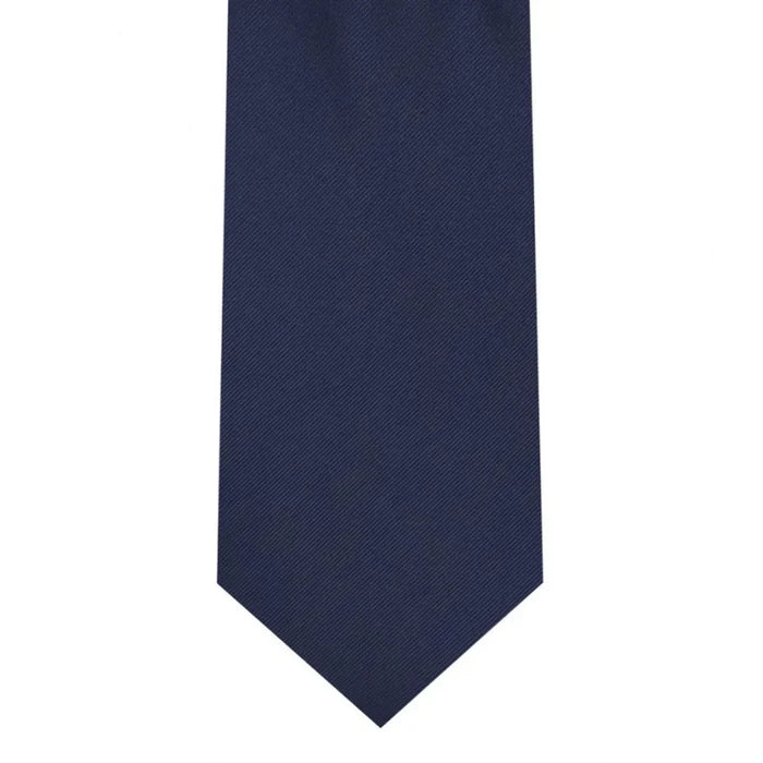 Navy Blue Skinny 2.75 inch Tie - KCT Menswear