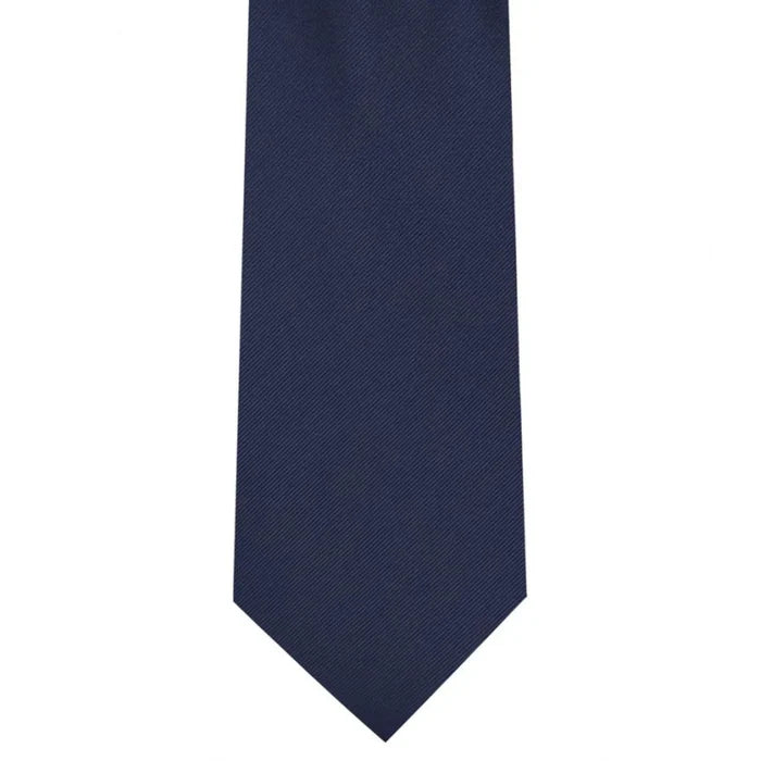 Navy Blue Slim 2.25 inch Tie - KCT Menswear
