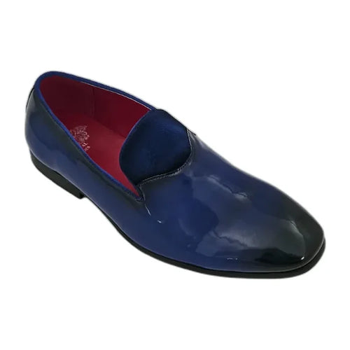 RB-103 Navy velvet dress loafer for men – KCT Menswear