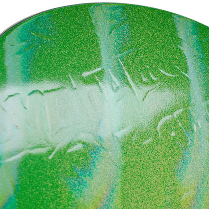 Neon Green Stamp Embossed Shape 1