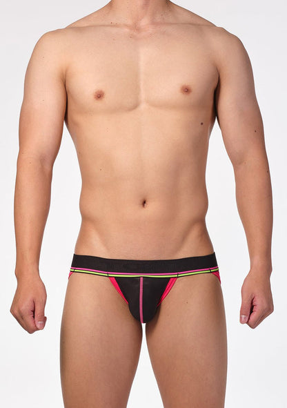 Neon-Line Hip-Strap Jock - | TOOT - | MAD Lifestyle