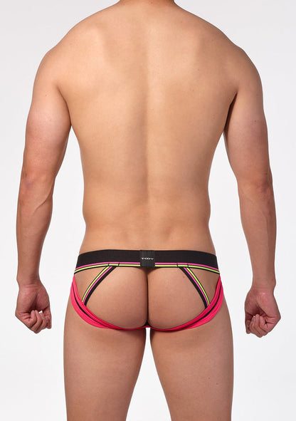 Neon-Line Hip-Strap Jock - | TOOT - | MAD Lifestyle