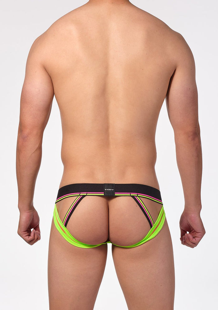 Neon-Line Hip-Strap Jock - | TOOT - | MAD Lifestyle