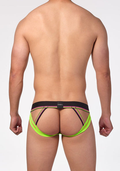 Neon-Line Hip-Strap Jock - | TOOT - | MAD Lifestyle