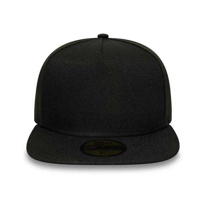 This is a  New Era Black 59FIFTY A-Frame Fitted Cap 2