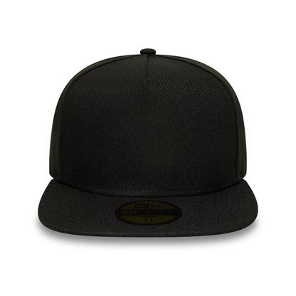 This is a  New Era Black 59FIFTY A-Frame Fitted Cap 2