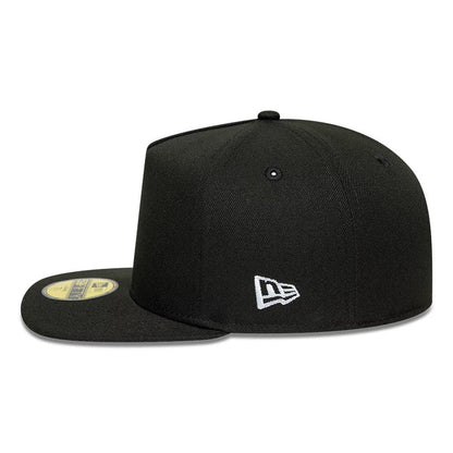 This is a  New Era Black 59FIFTY A-Frame Fitted Cap 4