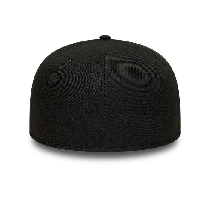 This is a  New Era Black 59FIFTY A-Frame Fitted Cap 6