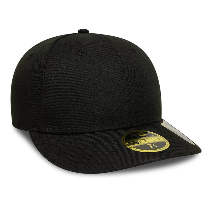 This is a  New Era Black Low Profile 59FIFTY Fitted Cap 3