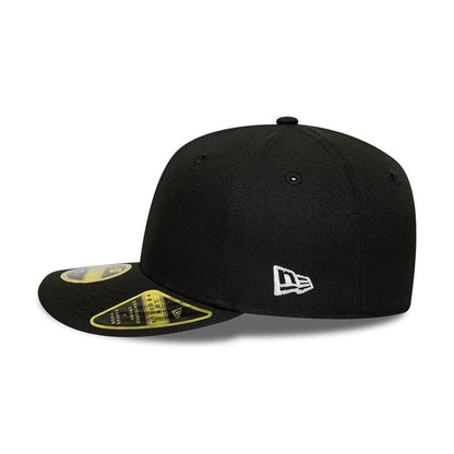 This is a  New Era Black Low Profile 59FIFTY Fitted Cap 4