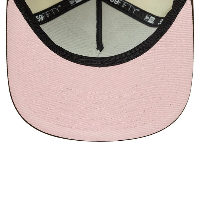 This is a  New Era Cream 59FIFTY A-Frame Fitted Cap 2