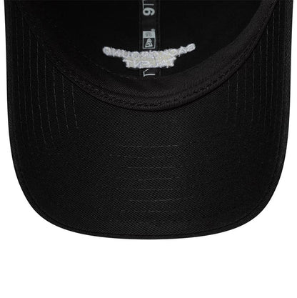 This is a  New Era Slogan Background Talent Black 9TWENTY Adjustable Cap 7