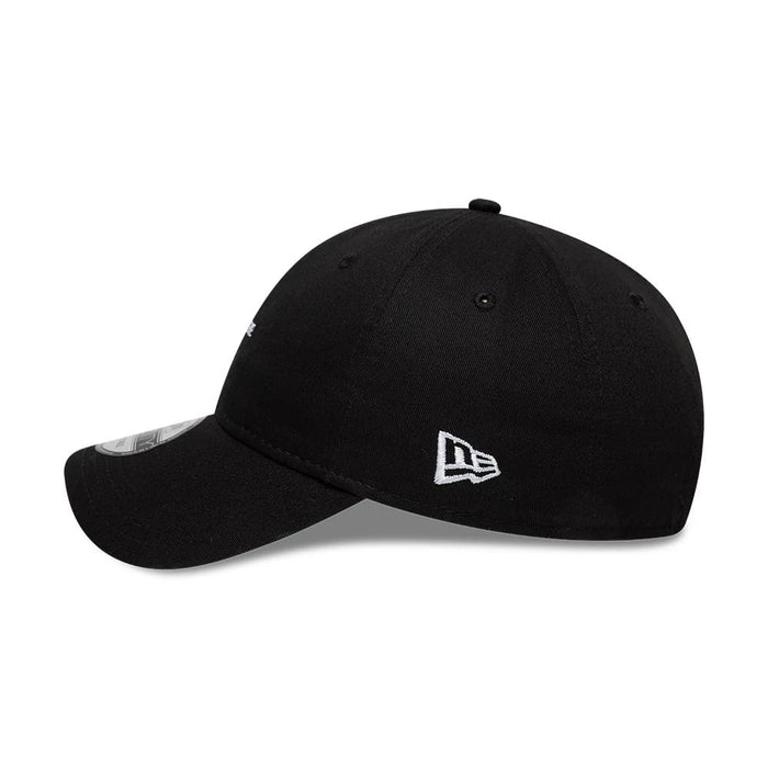 This is a  New Era Slogan Demure Black 9TWENTY Adjustable Cap 4