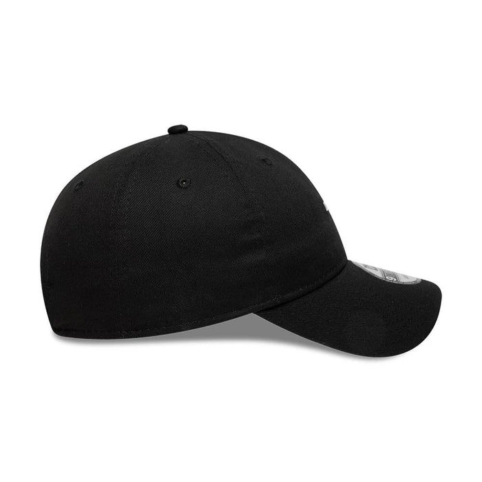 This is a  New Era Slogan Demure Black 9TWENTY Adjustable Cap 5