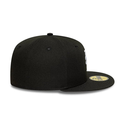 This is a New York Mets MLB Black 59FIFTY Fitted Cap 7