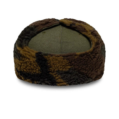 This is a New York Mets MLB Camo Open Green Retro Crown 59FIFTY Fitted Cap 6