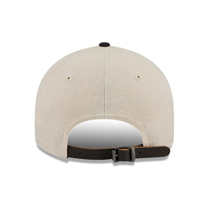 This is a New York Yankees MLB Americana Herringbone White Retro Crown 9FIFTY Adjustable Cap 3