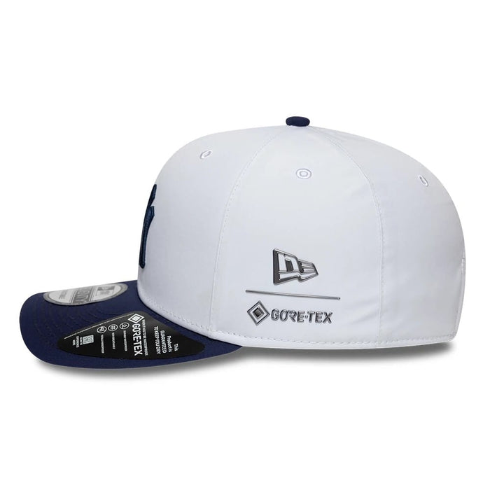 This is a New York Yankees MLB Gore-Tex White 9SEVENTY Stretch Snap Adjustable Cap 5