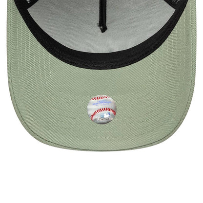 This is a New York Yankees MLB Pastel Green 9FORTY A-Frame Adjustable Cap 7