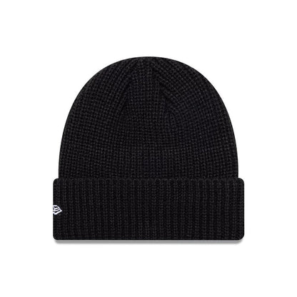 This is a Newcastle United FC Ribbed Black Cuff Knit Beanie Hat 2